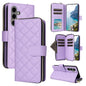 Crossbody Rhombic Zipper Tower Buckle Leather Phone Case with Lanyard, For Samsung Galaxy S24 Ultra 5G, For Samsung Galaxy S24+ 5G, For Samsung Galaxy S24 5G, For Samsung Galaxy S23 FE 5G, For Samsung Galaxy S23 Ultra 5G, For Samsung Galaxy S23+       ...
