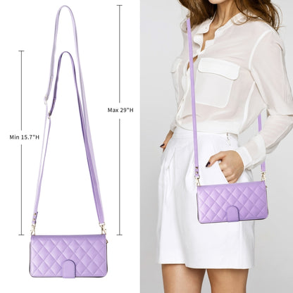 Crossbody Rhombic Zipper Tower Buckle Leather Phone Case with Lanyard, For Samsung Galaxy S24 Ultra 5G, For Samsung Galaxy S24+ 5G, For Samsung Galaxy S24 5G, For Samsung Galaxy S23 FE 5G, For Samsung Galaxy S23 Ultra 5G, For Samsung Galaxy S23+       ...