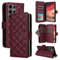 Crossbody Rhombic Zipper Tower Buckle Leather Phone Case with Lanyard, For Samsung Galaxy S26+ 5G, For Samsung Galaxy S26 Ultra 5G, For Samsung Galaxy S26 5G, For Samsung Galaxy S25 FE 5G, For Samsung Galaxy S25 Edge 5G, For Samsung Galaxy S25 5G      ...