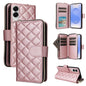 Crossbody Rhombic Zipper Tower Buckle Leather Phone Case with Lanyard, For Samsung Galaxy S26+ 5G, For Samsung Galaxy S26 Ultra 5G, For Samsung Galaxy S26 5G, For Samsung Galaxy S25 FE 5G, For Samsung Galaxy S25 Edge 5G, For Samsung Galaxy S25 5G      ...