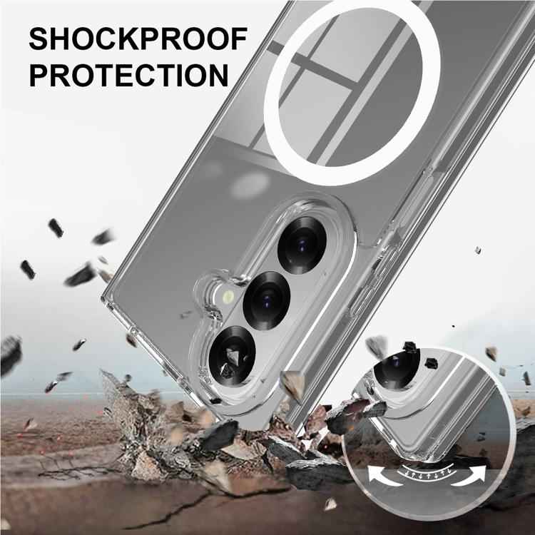 Scratchproof PC Transparent MagSafe Phone Case, For Samsung Galaxy Z Fold7, For Samsung Galaxy Z Fold Special, For Samsung Galaxy Z Flip6 / Flip7 FE, For Samsung Galaxy Z Fold6