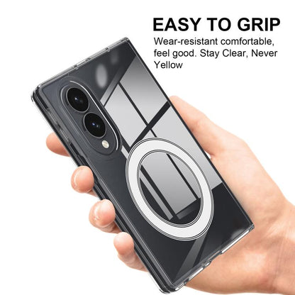 Scratchproof PC Transparent MagSafe Phone Case, For Galaxy Fold8 5G, For Samsung Galaxy Z Fold7, For Samsung Galaxy Z Flip6, For Samsung Galaxy Z Fold6