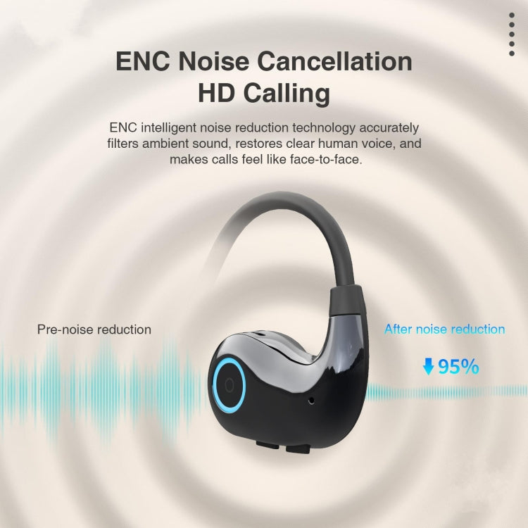 Hileo HI76 Sport Air Conduction Bluetooth Noise Reduction Headphones