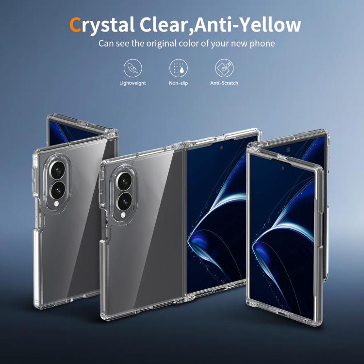Scratchproof Acrylic TPU Phone Case, For Galaxy Z Fold8 5G, For Galaxy Z Fold8 Ultra 5G, For Galaxy Z Flip8 5G, For Samsung Galaxy Z Fold7 5G, For Samsung Galaxy Z Flip7 5G, For Samsung Galaxy Z Flip6, For Samsung Galaxy Z Fold6