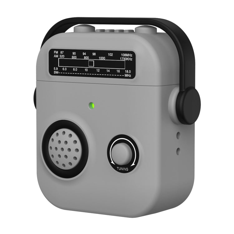 Radio Style Wireless Bluetooth Earphones Shockproof Protective Case