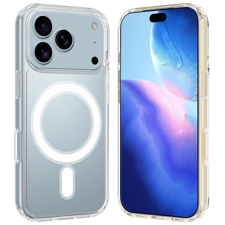 MagSafe Clear Acrylic PC Hybrid TPU Phone Case