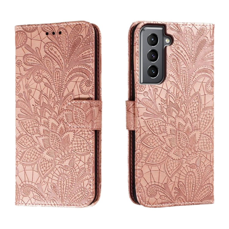 Lace Flower Embossing Flip Leather Phone Case, For Samsung Galaxy S26 Edge 5G, For Samsung Galaxy S25 Edge 5G, For Samsung Galaxy S25 5G / S24 5G, For Samsung Galaxy S25+ 5G / S24+ 5G, For Samsung Galaxy S25 Ultra 5G, For Samsung Galaxy S24 Ultra 5G   ...