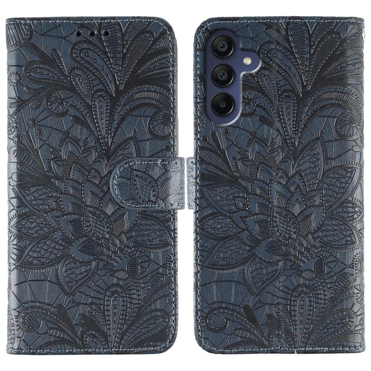 Lace Flower Embossing Flip Leather Phone Case, For Samsung Galaxy S26 Edge 5G, For Samsung Galaxy S25 Edge 5G, For Samsung Galaxy S25 5G / S24 5G, For Samsung Galaxy S25+ 5G / S24+ 5G, For Samsung Galaxy S25 Ultra 5G, For Samsung Galaxy S24 Ultra 5G   ...