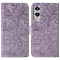 Lace Flower Embossing Flip Leather Phone Case, For Samsung Galaxy S26 Edge 5G, For Samsung Galaxy S25 Edge 5G, For Samsung Galaxy S25 5G / S24 5G, For Samsung Galaxy S25+ 5G / S24+ 5G, For Samsung Galaxy S25 Ultra 5G, For Samsung Galaxy S24 Ultra 5G   ...