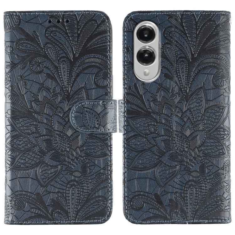 Lace Flower Embossing Flip Leather Phone Case, For Samsung Galaxy S26 Edge 5G, For Samsung Galaxy S25 Edge 5G, For Samsung Galaxy S25 5G / S24 5G, For Samsung Galaxy S25+ 5G / S24+ 5G, For Samsung Galaxy S25 Ultra 5G, For Samsung Galaxy S24 Ultra 5G   ...