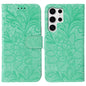 Lace Flower Embossing Flip Leather Phone Case, For Samsung Galaxy S26 Edge 5G, For Samsung Galaxy S25 Edge 5G, For Samsung Galaxy S25 5G / S24 5G, For Samsung Galaxy S25+ 5G / S24+ 5G, For Samsung Galaxy S25 Ultra 5G, For Samsung Galaxy S24 Ultra 5G   ...