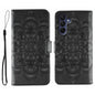 Sun Mandala Embossing Pattern Phone Leather Case, For Samsung Galaxy S26 Edge 5G, For Samsung Galaxy S25 Edge 5G, For Samsung Galaxy S25 / S24 5G, For Samsung Galaxy S25+ / S24+ 5G, For Samsung Galaxy S21 5G