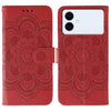 Sun Mandala Embossing Pattern Phone Leather Case, For Samsung Galaxy S26 Edge 5G, For Samsung Galaxy S25 Edge 5G, For Samsung Galaxy S25 / S24 5G, For Samsung Galaxy S25+ / S24+ 5G, For Samsung Galaxy S21 5G
