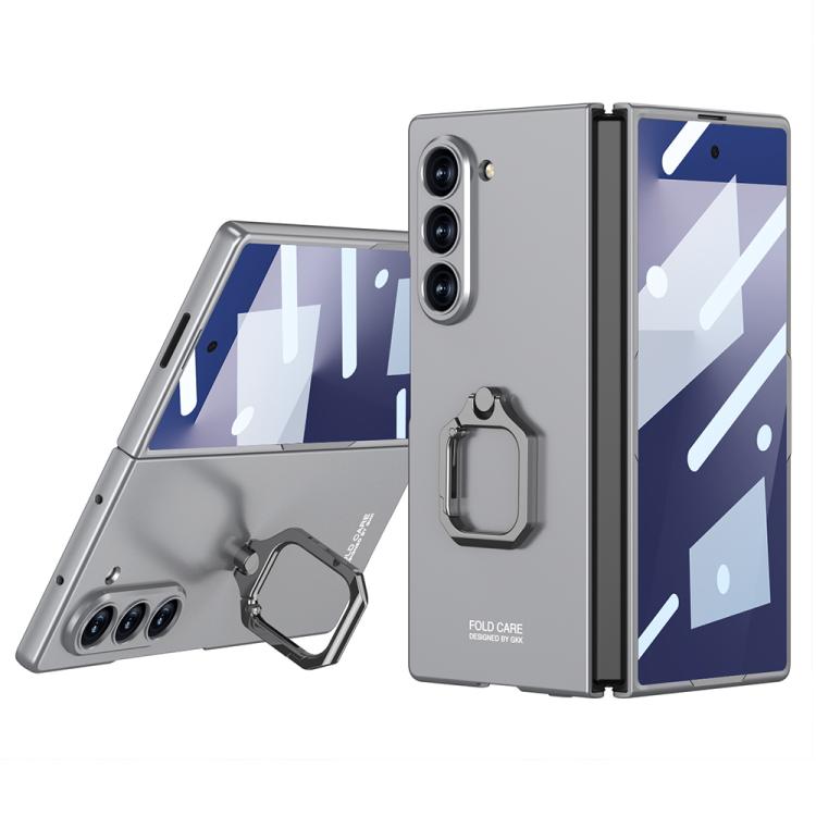 GKK Integrated Accurate Hole Ultra-thin Square Ring Holder Phone Case