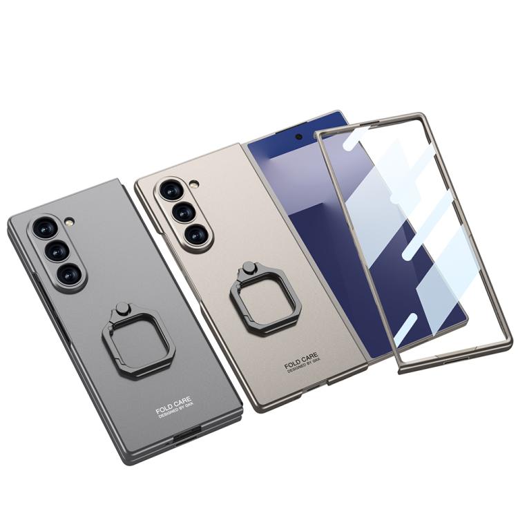 GKK Integrated Accurate Hole Ultra-thin Square Ring Holder Phone Case