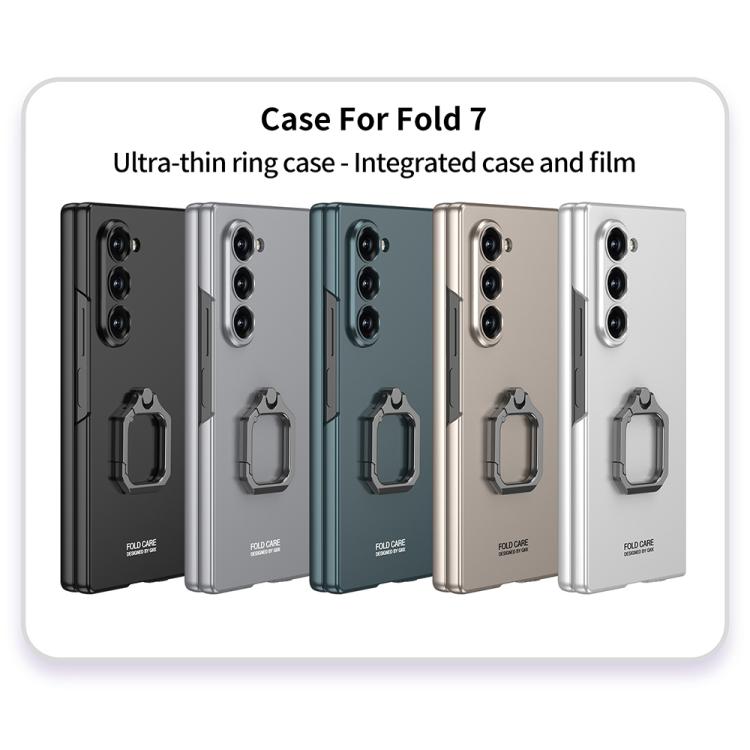 GKK Integrated Accurate Hole Ultra-thin Square Ring Holder Phone Case