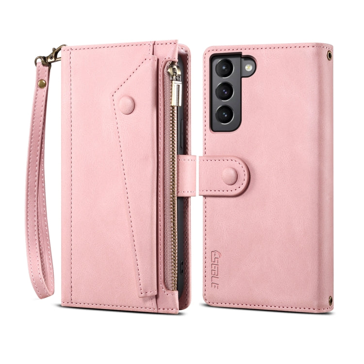 ESEBLE Retro Frosted RFID Flip Leather Phone Case, For Samsung Galaxy S26+ 5G, For Samsung Galaxy S26 Ultra 5G, For Samsung Galaxy S26 5G, For Samsung Galaxy S25 FE 5G, For Samsung Galaxy S25 Edge 5G, For Samsung Galaxy S25 5G, For Samsung Galaxy S25+ ...