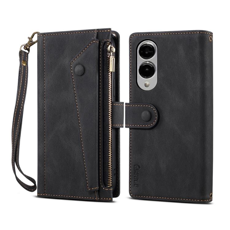 ESEBLE Retro Frosted RFID Flip Leather Phone Case, For Samsung Galaxy S26+ 5G, For Samsung Galaxy S26 Ultra 5G, For Samsung Galaxy S26 5G, For Samsung Galaxy S25 FE 5G, For Samsung Galaxy S25 Edge 5G, For Samsung Galaxy S25 5G, For Samsung Galaxy S25+ ...