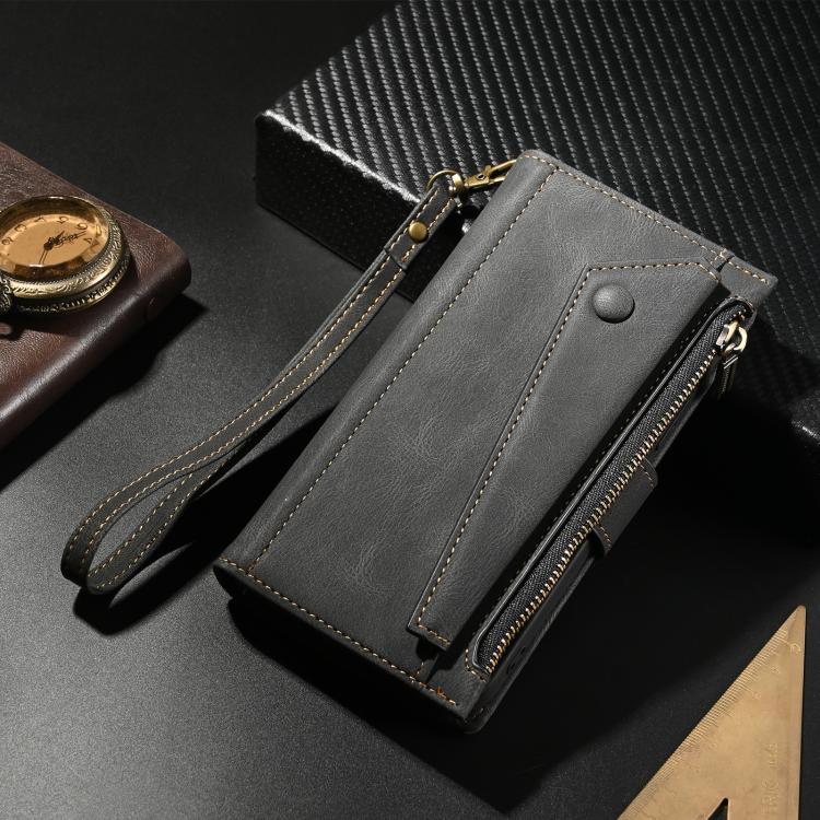 ESEBLE Retro Frosted RFID Flip Leather Phone Case, For Samsung Galaxy S26+ 5G, For Samsung Galaxy S26 Ultra 5G, For Samsung Galaxy S26 5G, For Samsung Galaxy S25 FE 5G, For Samsung Galaxy S25 Edge 5G, For Samsung Galaxy S25 5G, For Samsung Galaxy S25+ ...