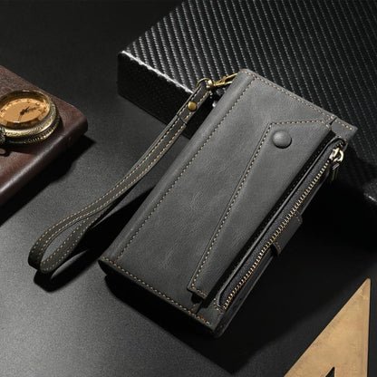 ESEBLE Retro Frosted RFID Flip Leather Phone Case, For Samsung Galaxy S26+ 5G, For Samsung Galaxy S26 Ultra 5G, For Samsung Galaxy S26 5G, For Samsung Galaxy S25 FE 5G, For Samsung Galaxy S25 Edge 5G, For Samsung Galaxy S25 5G, For Samsung Galaxy S25+ ...