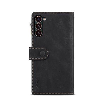 ESEBLE Retro Frosted RFID Flip Leather Phone Case, For Samsung Galaxy S26+ 5G, For Samsung Galaxy S26 Ultra 5G, For Samsung Galaxy S26 5G, For Samsung Galaxy S25 FE 5G, For Samsung Galaxy S25 Edge 5G, For Samsung Galaxy S25 5G, For Samsung Galaxy S25+ ...