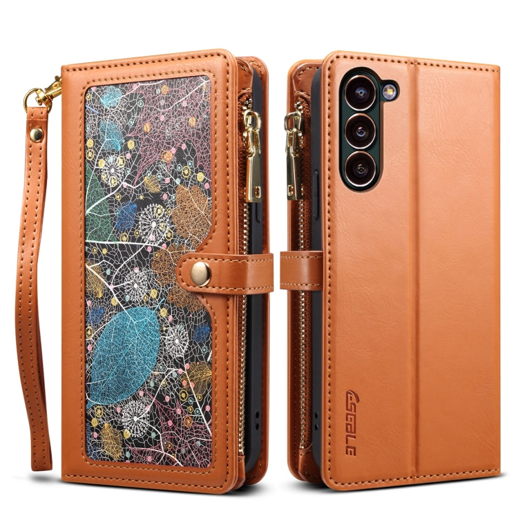 ESEBLE Star Series Lanyard Zipper Wallet RFID Leather Case, For Samsung Galaxy S26+ 5G, For Samsung Galaxy S26 Ultra 5G, For Samsung Galaxy S26 5G, For Samsung Galaxy S25 FE 5G, For Samsung Galaxy S25 Edge 5G, For Samsung Galaxy S25 5G                 ...