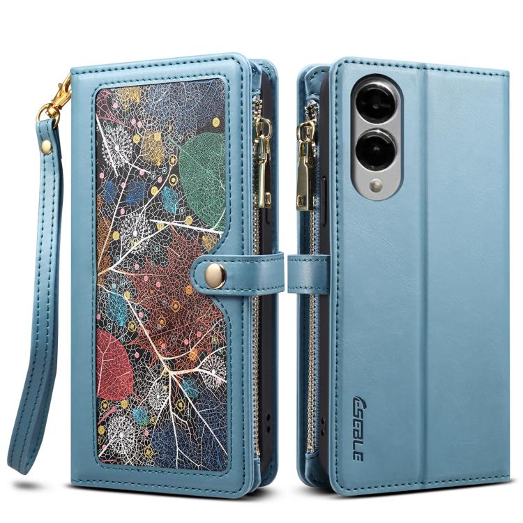 ESEBLE Star Series Lanyard Zipper Wallet RFID Leather Case, For Samsung Galaxy S26+ 5G, For Samsung Galaxy S26 Ultra 5G, For Samsung Galaxy S26 5G, For Samsung Galaxy S25 FE 5G, For Samsung Galaxy S25 Edge 5G, For Samsung Galaxy S25 5G                 ...