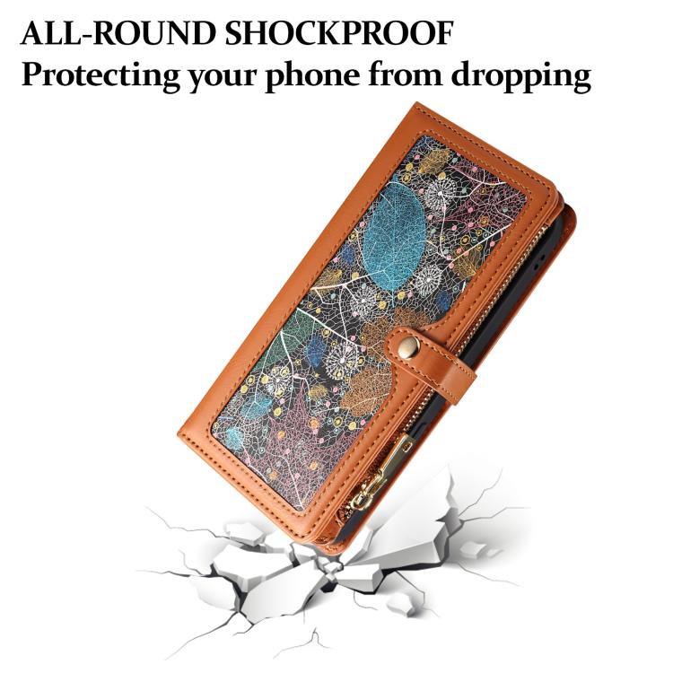 ESEBLE Star Series Lanyard Zipper Wallet RFID Leather Case, For Samsung Galaxy S26+ 5G, For Samsung Galaxy S26 Ultra 5G, For Samsung Galaxy S26 5G, For Samsung Galaxy S25 FE 5G, For Samsung Galaxy S25 Edge 5G, For Samsung Galaxy S25 5G                 ...