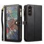 ESEBLE Star Series Lanyard Zipper Wallet RFID Leather Case, For Samsung Galaxy S26+ 5G, For Samsung Galaxy S26 Ultra 5G, For Samsung Galaxy S26 5G, For Samsung Galaxy S25 FE 5G, For Samsung Galaxy S25 Edge 5G, For Samsung Galaxy S25 5G                 ...