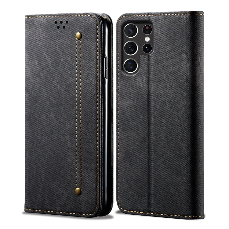 Denim Texture Casual Style Horizontal Flip Leather Case, For Samsung Galaxy S26+ 5G, For Samsung Galaxy S26 Ultra 5G, For Samsung Galaxy S26 5G, For Samsung Galaxy S25 FE 5G, For Samsung Galaxy S25 Edge 5G, For Samsung Galaxy S25 5G                    ...