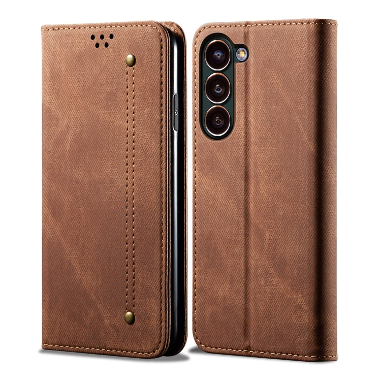 Denim Texture Casual Style Horizontal Flip Leather Case, For Samsung Galaxy S26+ 5G, For Samsung Galaxy S26 Ultra 5G, For Samsung Galaxy S26 5G, For Samsung Galaxy S25 FE 5G, For Samsung Galaxy S25 Edge 5G, For Samsung Galaxy S25 5G                    ...