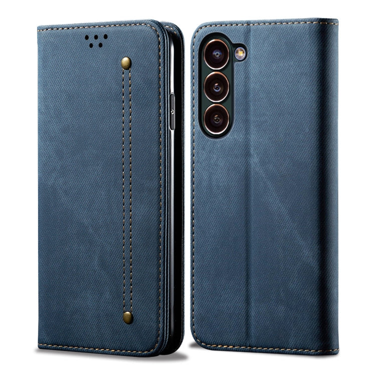 Denim Texture Casual Style Horizontal Flip Leather Case, For Samsung Galaxy S26+ 5G, For Samsung Galaxy S26 Ultra 5G, For Samsung Galaxy S26 5G, For Samsung Galaxy S25 FE 5G, For Samsung Galaxy S25 Edge 5G, For Samsung Galaxy S25 5G                    ...