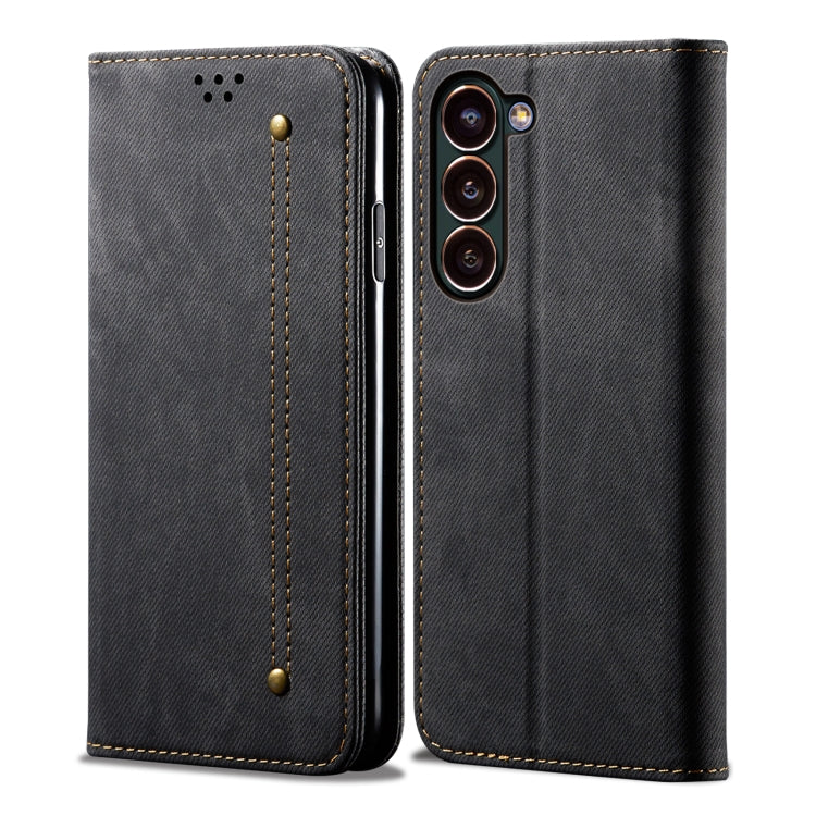 Denim Texture Casual Style Horizontal Flip Leather Case, For Samsung Galaxy S26+ 5G, For Samsung Galaxy S26 Ultra 5G, For Samsung Galaxy S26 5G, For Samsung Galaxy S25 FE 5G, For Samsung Galaxy S25 Edge 5G, For Samsung Galaxy S25 5G                    ...