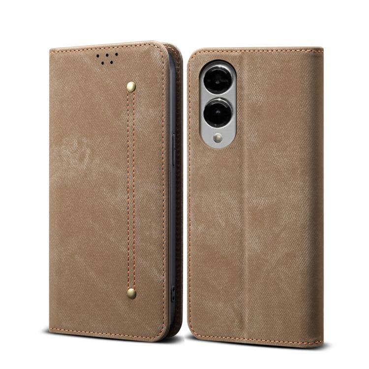 Denim Texture Casual Style Horizontal Flip Leather Case, For Samsung Galaxy S26+ 5G, For Samsung Galaxy S26 Ultra 5G, For Samsung Galaxy S26 5G, For Samsung Galaxy S25 FE 5G, For Samsung Galaxy S25 Edge 5G, For Samsung Galaxy S25 5G                    ...