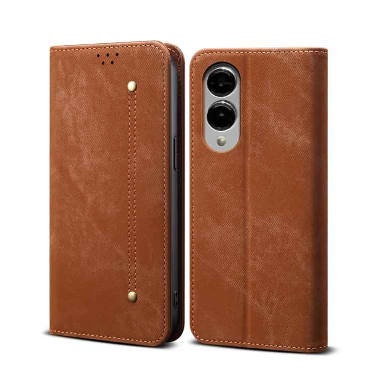 Denim Texture Casual Style Horizontal Flip Leather Case, For Samsung Galaxy S26+ 5G, For Samsung Galaxy S26 Ultra 5G, For Samsung Galaxy S26 5G, For Samsung Galaxy S25 FE 5G, For Samsung Galaxy S25 Edge 5G, For Samsung Galaxy S25 5G                    ...
