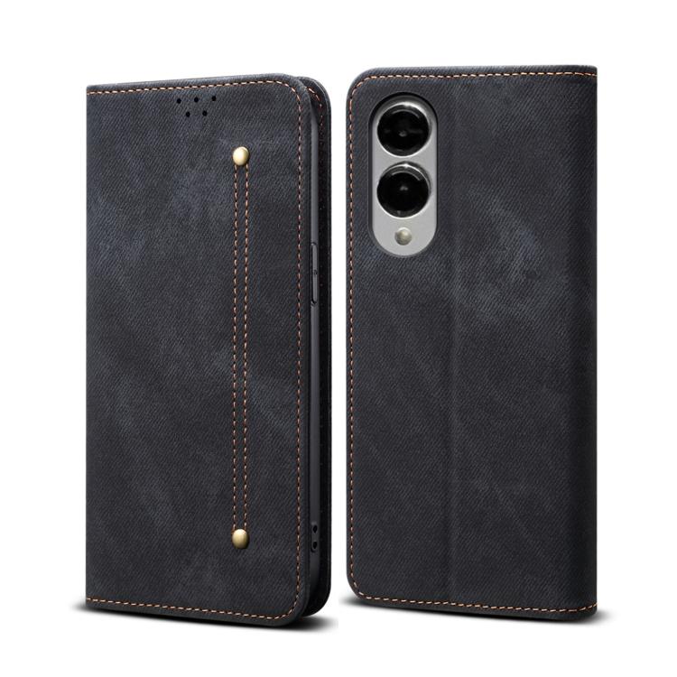 Denim Texture Casual Style Horizontal Flip Leather Case, For Samsung Galaxy S26+ 5G, For Samsung Galaxy S26 Ultra 5G, For Samsung Galaxy S26 5G, For Samsung Galaxy S25 FE 5G, For Samsung Galaxy S25 Edge 5G, For Samsung Galaxy S25 5G                    ...