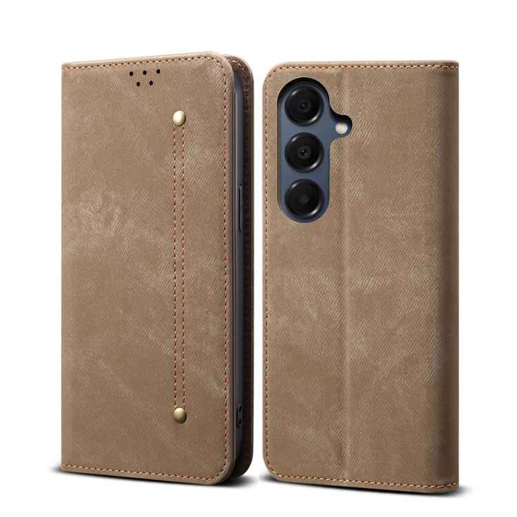 Denim Texture Casual Style Horizontal Flip Leather Case, For Samsung Galaxy S26+ 5G, For Samsung Galaxy S26 Ultra 5G, For Samsung Galaxy S26 5G, For Samsung Galaxy S25 FE 5G, For Samsung Galaxy S25 Edge 5G, For Samsung Galaxy S25 5G                    ...