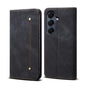 Denim Texture Casual Style Horizontal Flip Leather Case, For Samsung Galaxy S26+ 5G, For Samsung Galaxy S26 Ultra 5G, For Samsung Galaxy S26 5G, For Samsung Galaxy S25 FE 5G, For Samsung Galaxy S25 Edge 5G, For Samsung Galaxy S25 5G                    ...