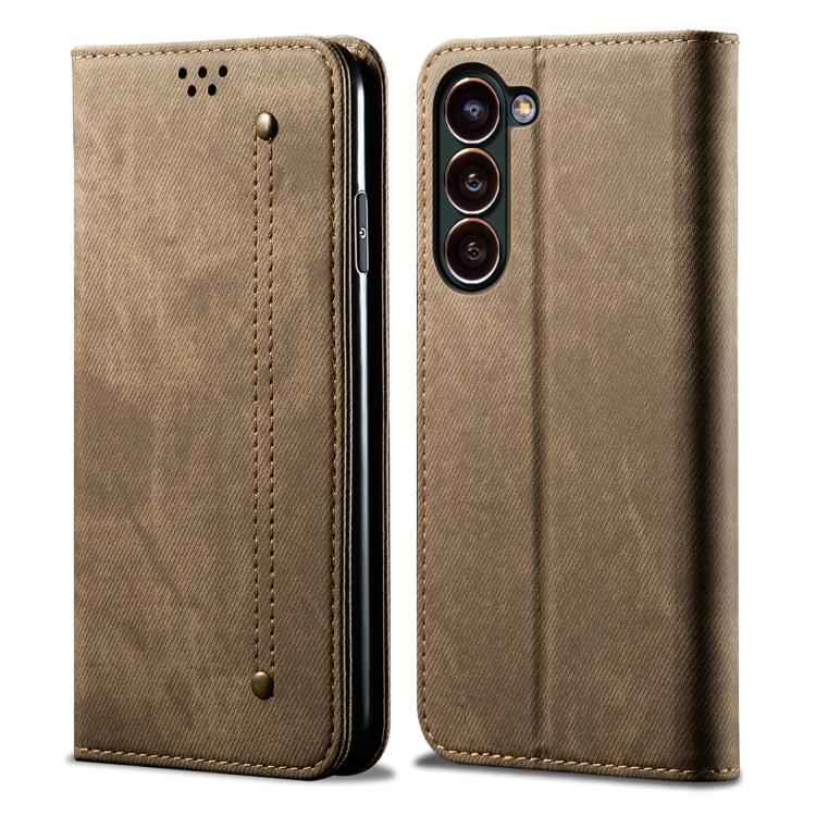 Denim Texture Casual Style Horizontal Flip Leather Case, For Samsung Galaxy S26+ 5G, For Samsung Galaxy S26 Ultra 5G, For Samsung Galaxy S26 5G, For Samsung Galaxy S25 FE 5G, For Samsung Galaxy S25 Edge 5G, For Samsung Galaxy S25 5G                    ...