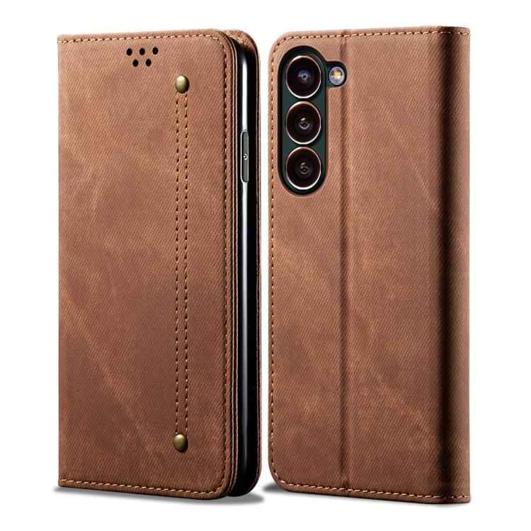 Denim Texture Casual Style Horizontal Flip Leather Case, For Samsung Galaxy S26+ 5G, For Samsung Galaxy S26 Ultra 5G, For Samsung Galaxy S26 5G, For Samsung Galaxy S25 FE 5G, For Samsung Galaxy S25 Edge 5G, For Samsung Galaxy S25 5G                    ...