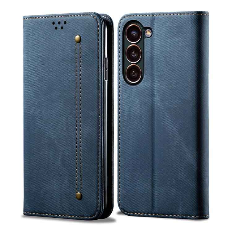 Denim Texture Casual Style Horizontal Flip Leather Case, For Samsung Galaxy S26+ 5G, For Samsung Galaxy S26 Ultra 5G, For Samsung Galaxy S26 5G, For Samsung Galaxy S25 FE 5G, For Samsung Galaxy S25 Edge 5G, For Samsung Galaxy S25 5G                    ...