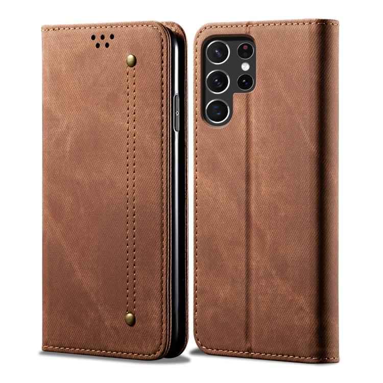 Denim Texture Casual Style Horizontal Flip Leather Case, For Samsung Galaxy S26+ 5G, For Samsung Galaxy S26 Ultra 5G, For Samsung Galaxy S26 5G, For Samsung Galaxy S25 FE 5G, For Samsung Galaxy S25 Edge 5G, For Samsung Galaxy S25 5G                    ...