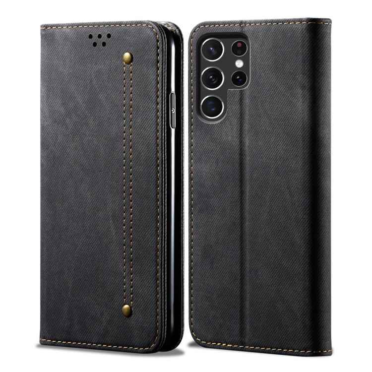 Denim Texture Casual Style Horizontal Flip Leather Case, For Samsung Galaxy S26+ 5G, For Samsung Galaxy S26 Ultra 5G, For Samsung Galaxy S26 5G, For Samsung Galaxy S25 FE 5G, For Samsung Galaxy S25 Edge 5G, For Samsung Galaxy S25 5G                    ...