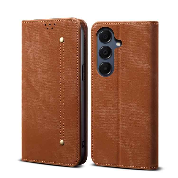 Denim Texture Casual Style Horizontal Flip Leather Case, For Samsung Galaxy S26+ 5G, For Samsung Galaxy S26 Ultra 5G, For Samsung Galaxy S26 5G, For Samsung Galaxy S25 FE 5G, For Samsung Galaxy S25 Edge 5G, For Samsung Galaxy S25 5G                    ...