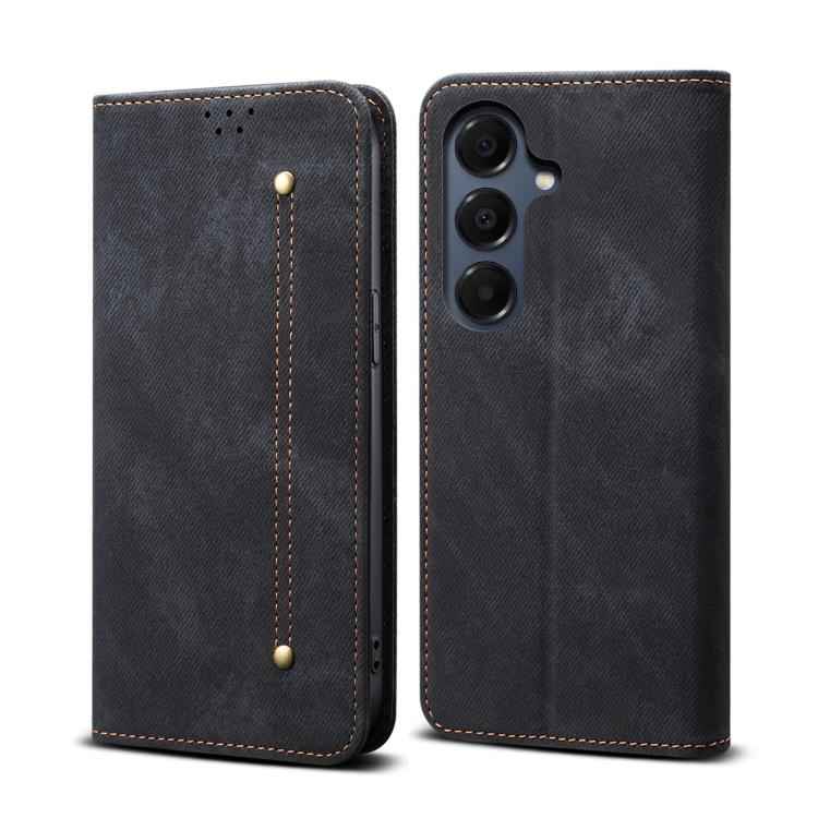 Denim Texture Casual Style Horizontal Flip Leather Case, For Samsung Galaxy S26+ 5G, For Samsung Galaxy S26 Ultra 5G, For Samsung Galaxy S26 5G, For Samsung Galaxy S25 FE 5G, For Samsung Galaxy S25 Edge 5G, For Samsung Galaxy S25 5G                    ...