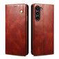 Oil Wax Crazy Horse Texture Leather Phone Case, For Samsung Galaxy S26+ 5G, For Samsung Galaxy S26 Ultra 5G, For Samsung Galaxy S26 5G, For Samsung Galaxy S25 FE 5G, For Samsung Galaxy S25 Edge 5G, For Samsung Galaxy S25 5G, For Samsung Galaxy S25+ 5G ...