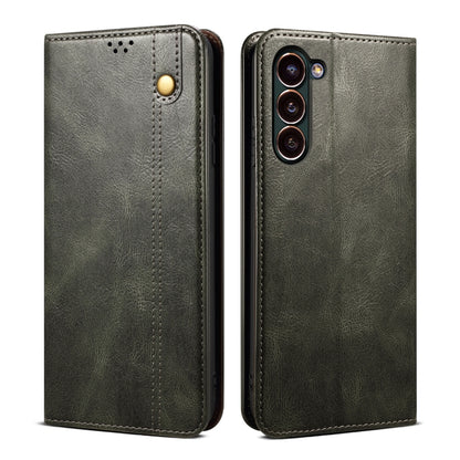 Oil Wax Crazy Horse Texture Leather Phone Case, For Samsung Galaxy S26+ 5G, For Samsung Galaxy S26 Ultra 5G, For Samsung Galaxy S26 5G, For Samsung Galaxy S25 FE 5G, For Samsung Galaxy S25 Edge 5G, For Samsung Galaxy S25 5G, For Samsung Galaxy S25+ 5G ...