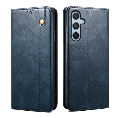 Oil Wax Crazy Horse Texture Leather Phone Case, For Samsung Galaxy S26+ 5G, For Samsung Galaxy S26 Ultra 5G, For Samsung Galaxy S26 5G, For Samsung Galaxy S25 FE 5G, For Samsung Galaxy S25 Edge 5G, For Samsung Galaxy S25 5G, For Samsung Galaxy S25+ 5G ...