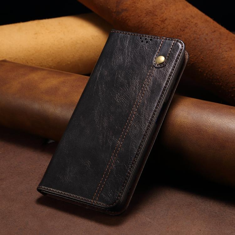 Oil Wax Crazy Horse Texture Leather Phone Case, For Samsung Galaxy S26+ 5G, For Samsung Galaxy S26 Ultra 5G, For Samsung Galaxy S26 5G, For Samsung Galaxy S25 FE 5G, For Samsung Galaxy S25 Edge 5G, For Samsung Galaxy S25 5G, For Samsung Galaxy S25+ 5G ...