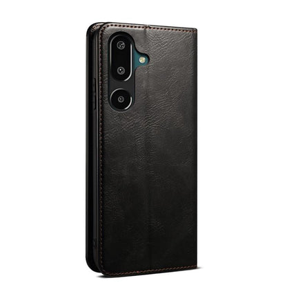 Oil Wax Crazy Horse Texture Leather Phone Case, For Samsung Galaxy S26+ 5G, For Samsung Galaxy S26 Ultra 5G, For Samsung Galaxy S26 5G, For Samsung Galaxy S25 FE 5G, For Samsung Galaxy S25 Edge 5G, For Samsung Galaxy S25 5G, For Samsung Galaxy S25+ 5G ...